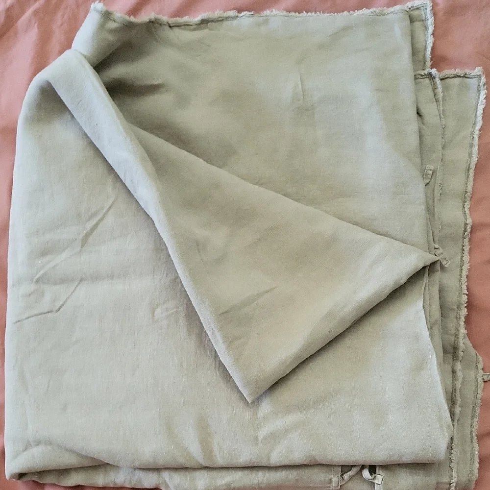 $699 Pom Pom at Home Blair Linen Duvet Cover. One cover only.
